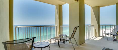 Spacious Balcony with Incredible Views