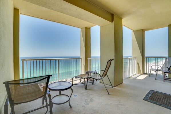 Spacious Balcony with Incredible Views