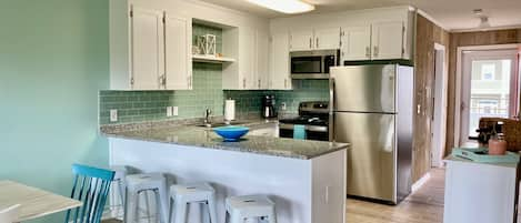 Newly renovated kitchen with all new appliances 