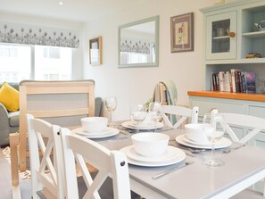 Dining Area | Sanderling - Freshwater Bay Holiday Village, Freshwater East, near Pembroke