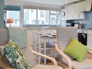 Open plan living space | Sanderling - Freshwater Bay Holiday Village, Freshwater East, near Pembroke