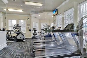 Work out in style at Windsor Palms fitness center.