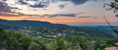 Vue depuis l’hébergement
