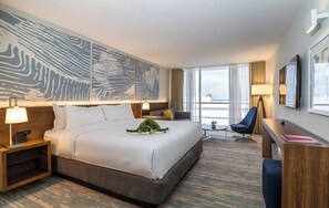 Unit with king bed