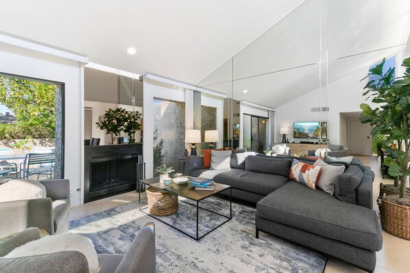 K0240 - Living Room with Fireplace