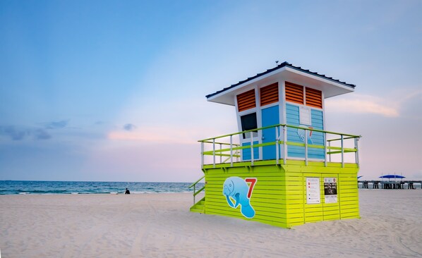 Welcome to Paradise Shores Apt 7 located in Pompano Beach, FL, steps away from a beautiful white sand beach.