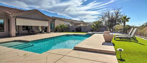 Goodyear Vacation Rental | Ranch Style | 4BR | 2.5BA | 3,059 Sq Ft | Step Free