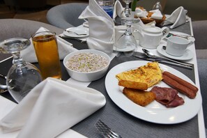 朝食ビュッフェ