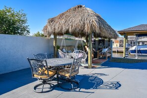 Outdoor seating