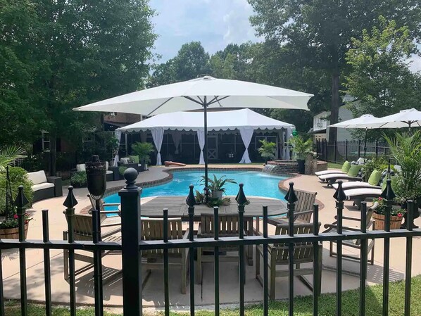 Chair, Furniture, Water, Pool, Hotel