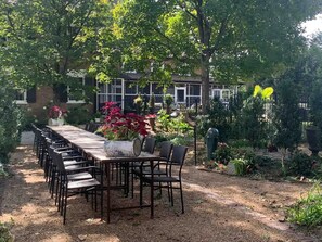 Chair, Furniture, Outdoors, Flagstone, Patio