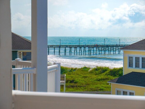 Pier view from the top deck