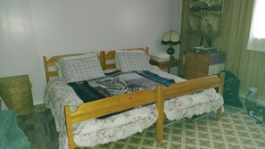 Twin beds can be singles or put together. 