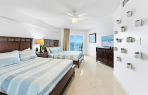 ake up to the soft morning light filtering through the curtains, with the sound of the ocean calling you to start the day