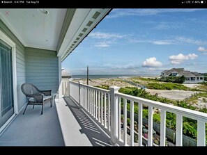 Balcony view from Master Bedroom. 