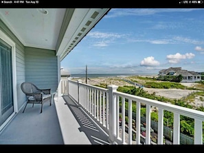 Balcony view from Master Bedroom. 