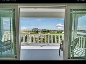 Walk-Out balcony from master bedroom. 