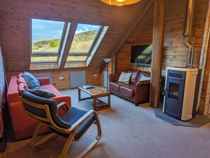 Confortable lounge with amazing views.