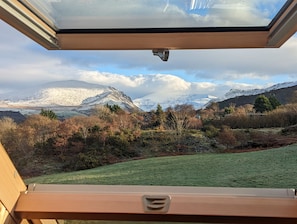 View from the lounge window.