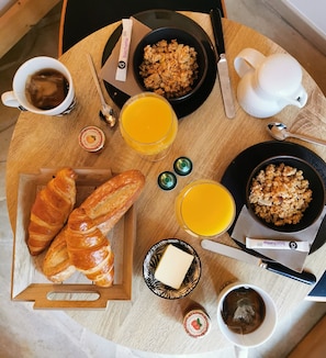 Repas de petit déjeuner