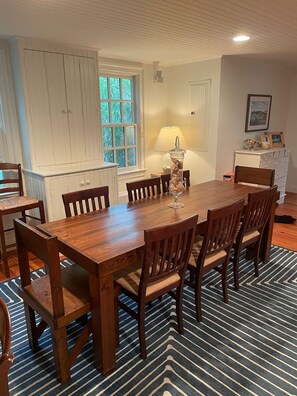 Dining Room With Seating for Eight