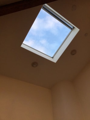 Sky light and vaulted ceilings