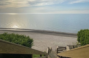 Vue sur la plage/l’océan