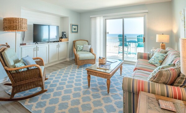 Oceanfront Living Room