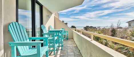 Ocean View from the Balcony