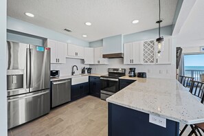 An updated kitchen is a chef's dream!