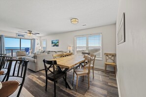 Sit together and enjoy a home cooked meal and chat about your fun-filled day!