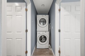 Don't worry about running out of clean towels, just give them a spin.