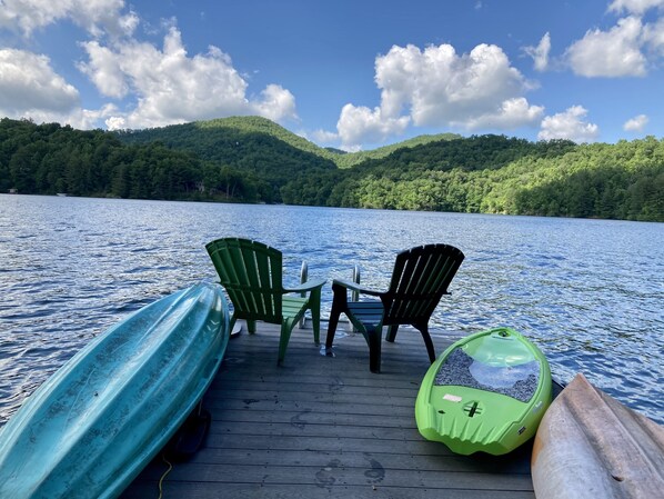 View from our dock. 