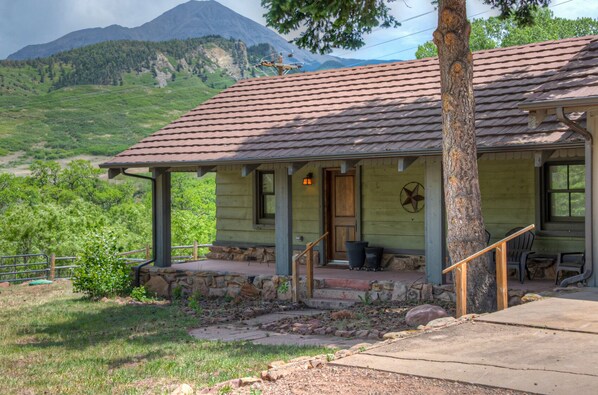 Front of guest house