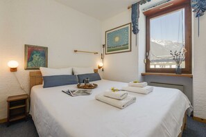 Large bed for 2 in master bedroom