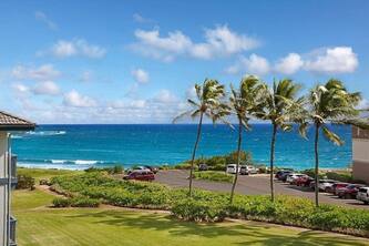 Poipu Sands 434, 2BD Ocean View, AC in Bdrms, High End Vacation Rental