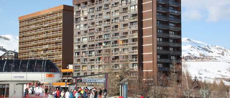 L'appartement vu des pistes