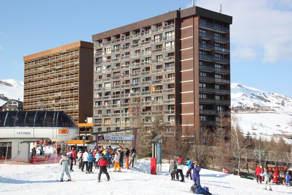 L'appartement vu des pistes