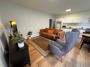 Open plan living/dining kitchen