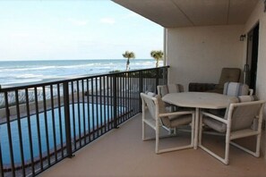 Large 26 ft. by 8 ft. Private Balcony