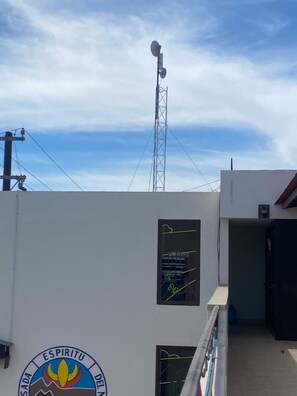 Hi-Speed Internet (30 MPS) from rooftop tower is complimentary for our guests.
