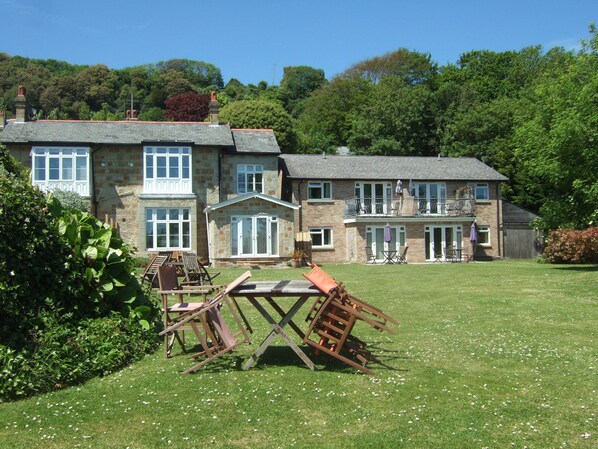 Buildings from the garden