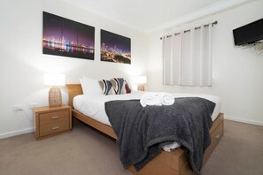 Bedroom with TV