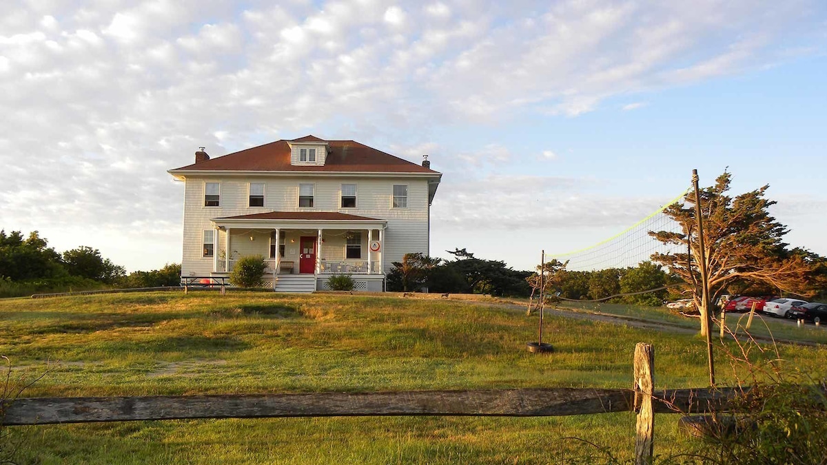 Historic Coast Guard Station Just Steps from the Beach