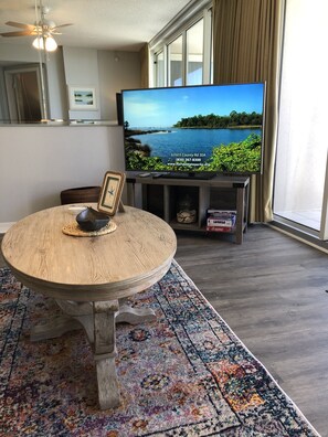 Smart tv in the living room