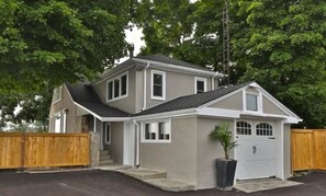 Lakefront home - tucked away from city noise and traffic. Your private oasis
