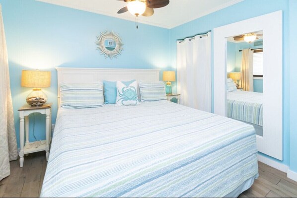 Master Bedroom with King size bed