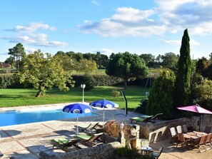 Vue de la maison de vacances [été]