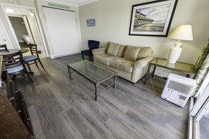 Large Living Area with Views of the Ocean, Beautifully Decorated