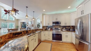 Fully Stocked Kitchen